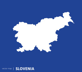 High Detailed Vector Map - Slovenia	
