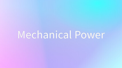 Mechanical Power のグラデーション背景イラストイラスト