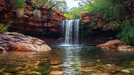 waterfall in the forest