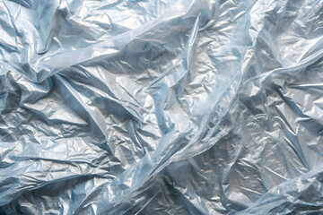 Abstract Wrinkled Plastic Texture. An Environmental Study