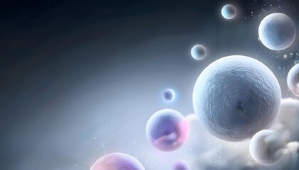 Naklejka premium Warning concepts about health and cellular degeneration: Cell degeneration, medical research imagery, 3D illustration.