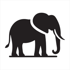 Obraz premium elephant icon illustration