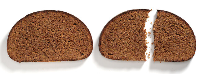 Rye sliced bread