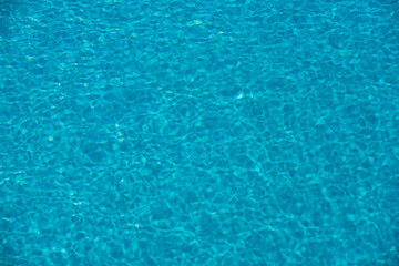 Obraz premium Blue ripped water in swimming pool, water pool texture and surface water backgraund.