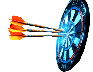 dart on target