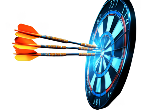 dart on target