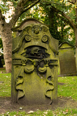 Gothic Headstone - The Parish Church of St. Cuthbert