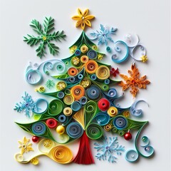 Beautifully Designed Christmas Tree-Themed Greeting Cards