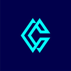 Creative Letter C with Construction Logo Design