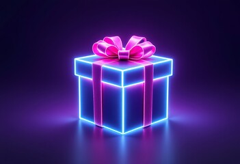 Obraz premium Santa, Christmas neon icon. Smoke effect neon style vector icons. 
