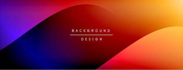 Gradient and shadow wave line geometric background. Vector Illustration For Wallpaper, Banner, Background, Card, Book Illustration, landing page