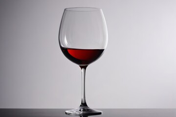 there is a glass of wine sitting on a table