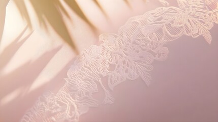 Elegant lace details fashion event close-up photography soft light artistic perspective bridal theme