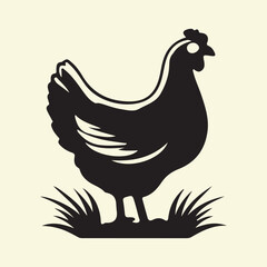 Farming Silhouette, vector illustration