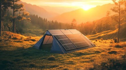 Solar-powered charger