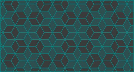 Naklejka premium Hexagonal Pattern