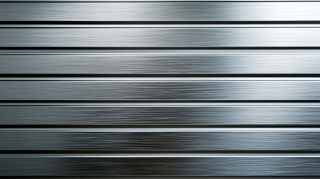 Horizontal Metal Texture with Parallel Lines and Subtle Reflections