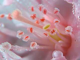 close up of a blossom