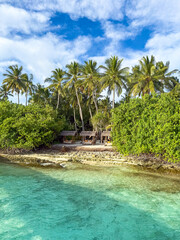 Beach resort in the Maldives, Asia