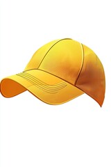 Fototapeta premium Detailed vector of a badminton cap with UV protection.