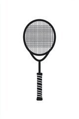 Vector of a compact electronic line judge for badminton matches.