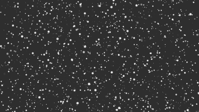 Snow Slow Transparent Horizontal Motion Overlay MOGRT 16
