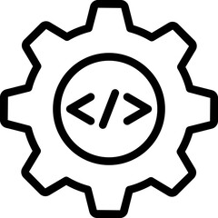 Project Development Line Icon