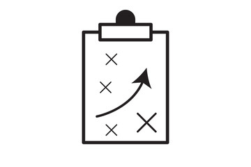 Planning Icon. Vector Icon Design