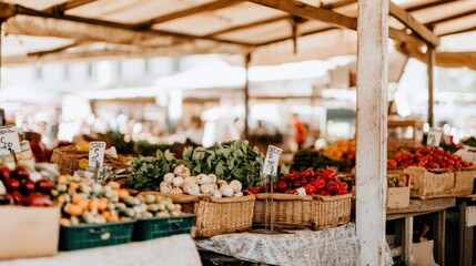 Fresh Produce at the Market