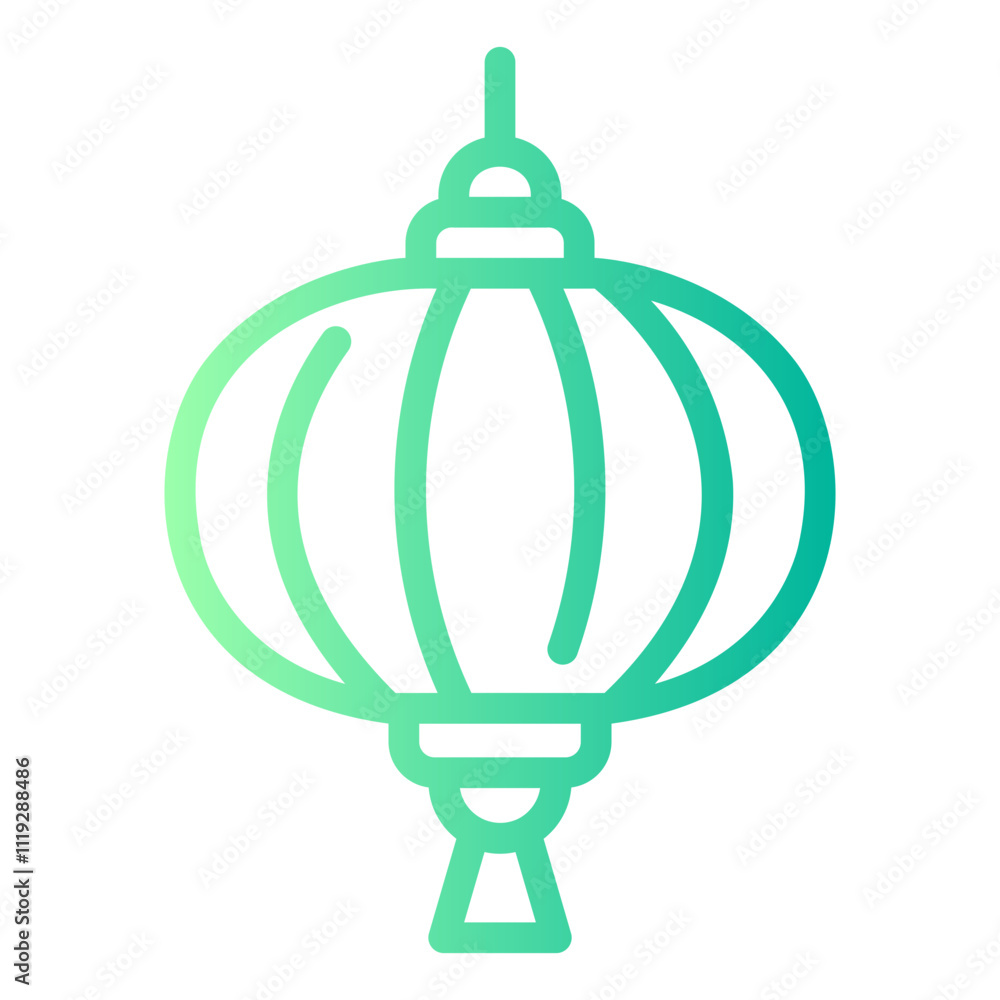 Poster chinese lantern