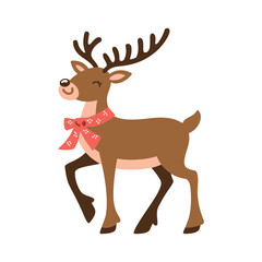 reindeer vector image 