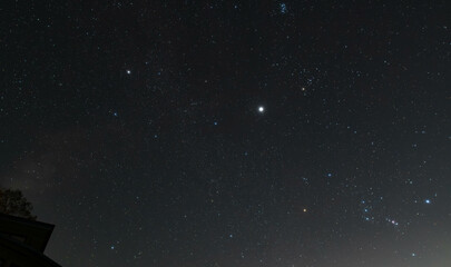 冬のオリオン座