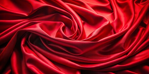 Red silk fabric luxurious background