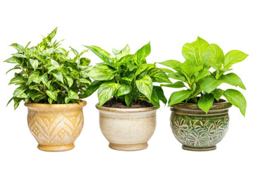 Fototapeta premium plant in a pot,basil in a pot