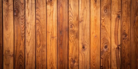 Fototapeta premium Rich Brown Wooden Planks Background Texture for Design Projects