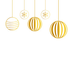 Gold Christmas Ball