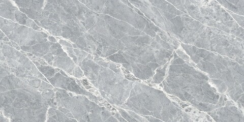 High-resolution seamless gray marble texture with white veining ideal for design projects