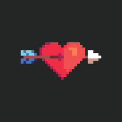 this is love icon in pixel art style ,this item good for presentations,stickers, icons, t shirt design,game asset,logo and project.