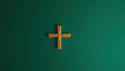 Fototapeta premium Christian Greek, Armenian, Greek cross. Generative AI