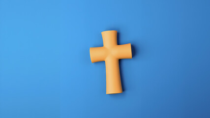 Obraz premium Christian Greek, Armenian, Greek cross. Generative AI