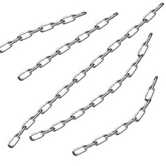 vector illustration of a chain