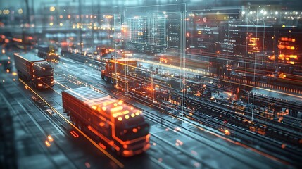Smart Trucks Navigate City Highways with AI