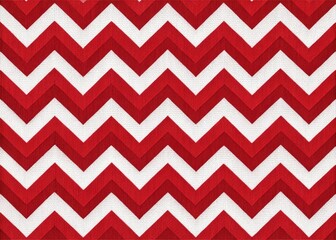 Red White Chevron Pattern Wallpaper Fabric Textile Design Seamless Background