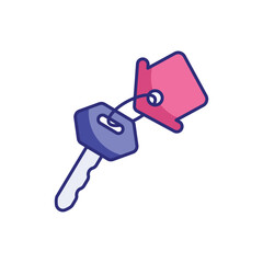 Home Key vector icon