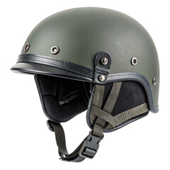 motorcycle helmet isolated on white