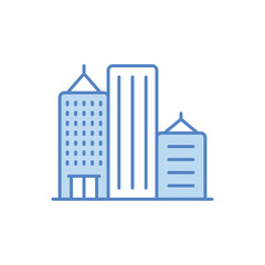 Skyscraper City vector icon