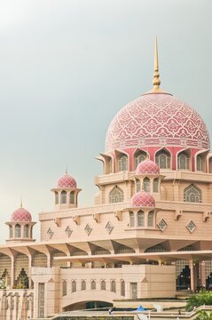 Putra Mosque in Putrajaya, Malaysia