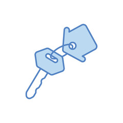 Home Key vector icon