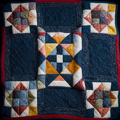 Quadrate - Abstrakte Quadrate f&uuml;r kreative Stoffkreationen