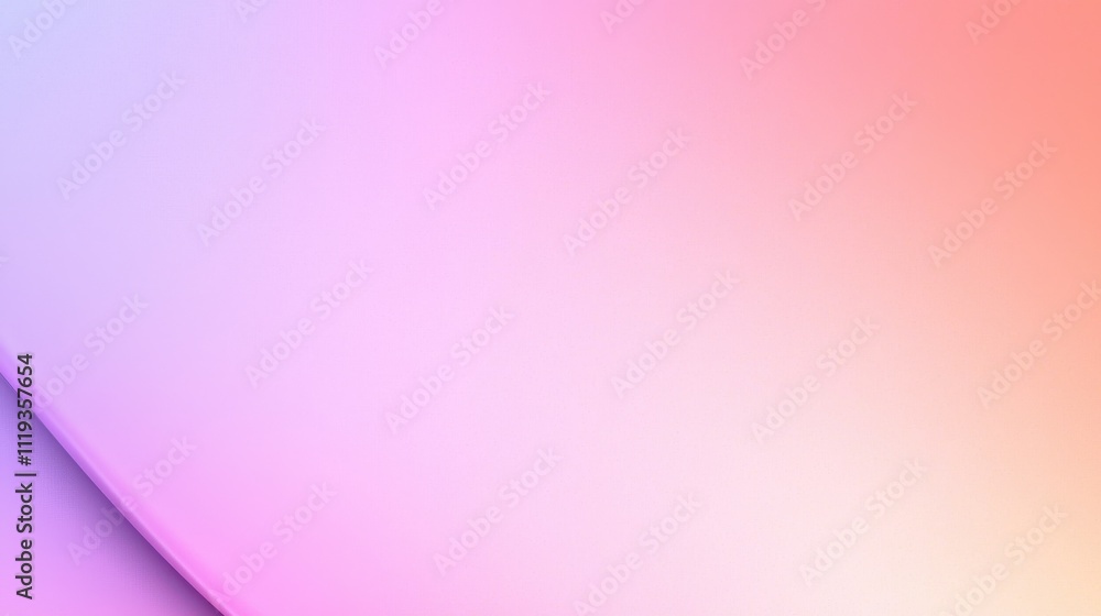 Aufkleber a smooth gradient background transitioning from pink to purple, creating a soft and calming aestheti